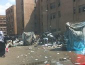 مطالب بنقل صناديق القمامة من محيط مجمع الكليات ومستشفى الحميات ببنها